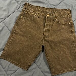 Levi's Black Jean Shorts